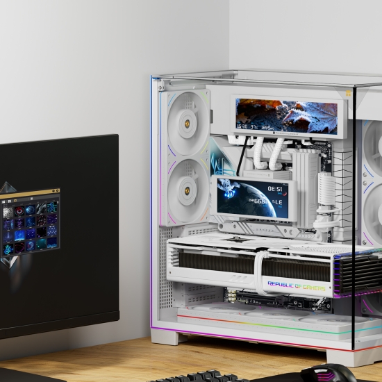 Thermalright Trofeo Vision 9.16 LCD White ekran LCD